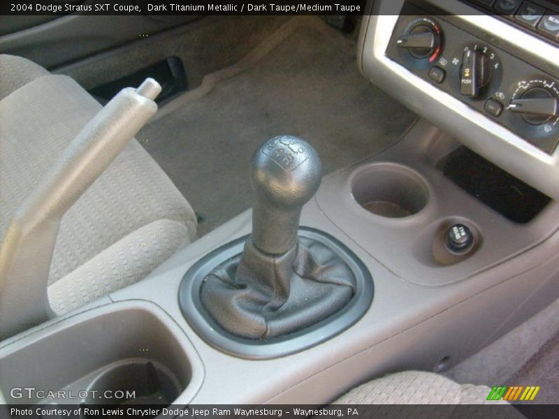 Dark Titanium Metallic / Dark Taupe/Medium Taupe 2004 Dodge Stratus SXT Coupe
