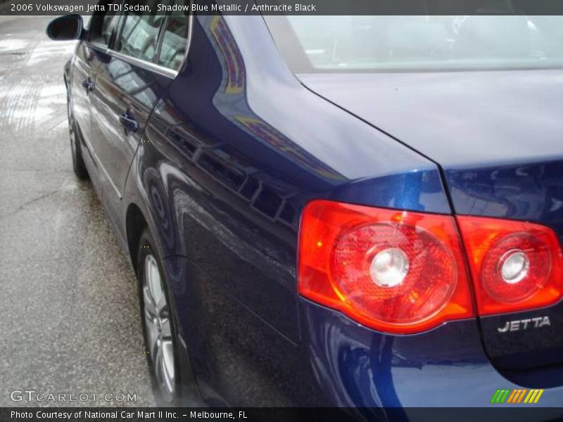 Shadow Blue Metallic / Anthracite Black 2006 Volkswagen Jetta TDI Sedan