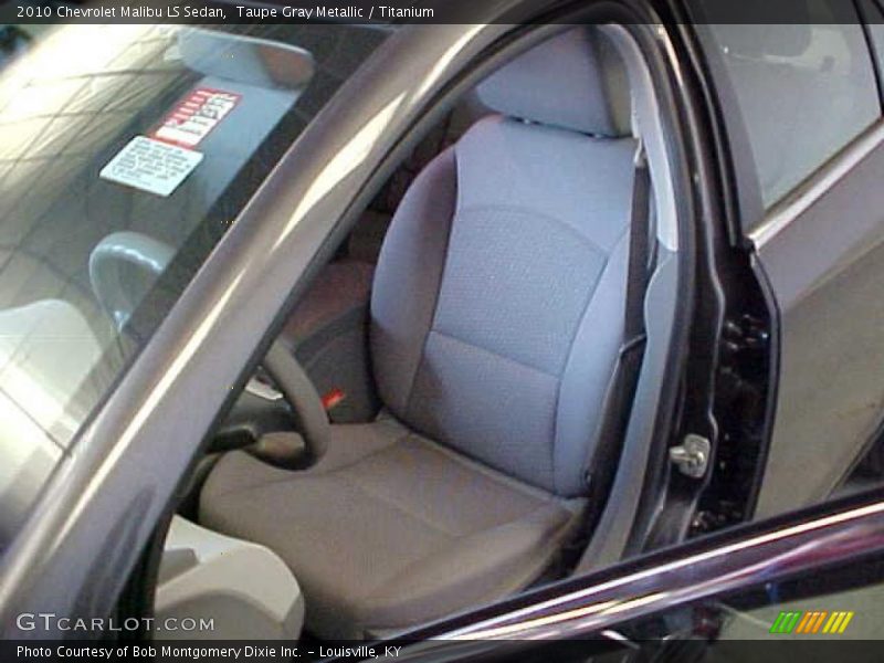 Taupe Gray Metallic / Titanium 2010 Chevrolet Malibu LS Sedan