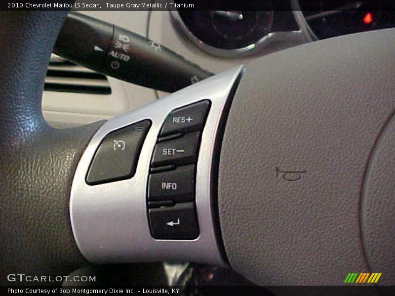 Taupe Gray Metallic / Titanium 2010 Chevrolet Malibu LS Sedan