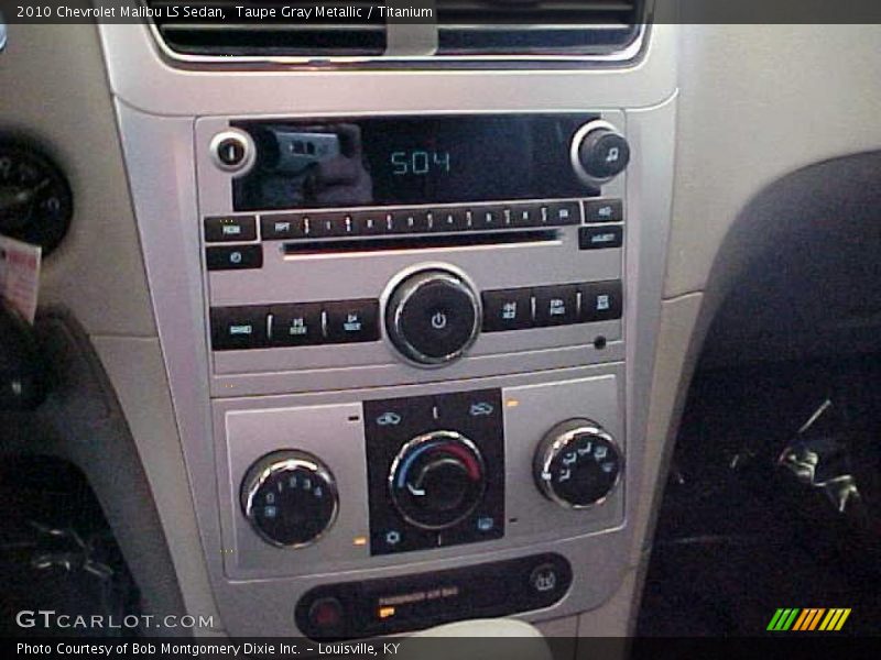 Taupe Gray Metallic / Titanium 2010 Chevrolet Malibu LS Sedan
