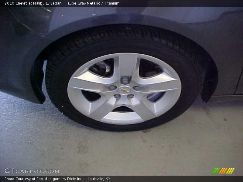 Taupe Gray Metallic / Titanium 2010 Chevrolet Malibu LS Sedan