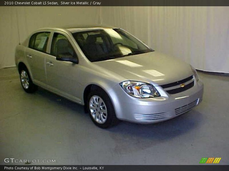 Silver Ice Metallic / Gray 2010 Chevrolet Cobalt LS Sedan