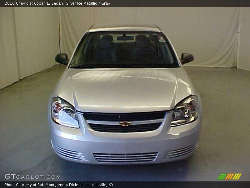 Silver Ice Metallic / Gray 2010 Chevrolet Cobalt LS Sedan