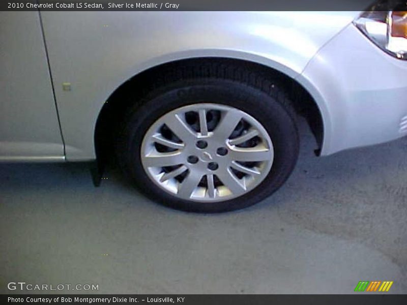 Silver Ice Metallic / Gray 2010 Chevrolet Cobalt LS Sedan