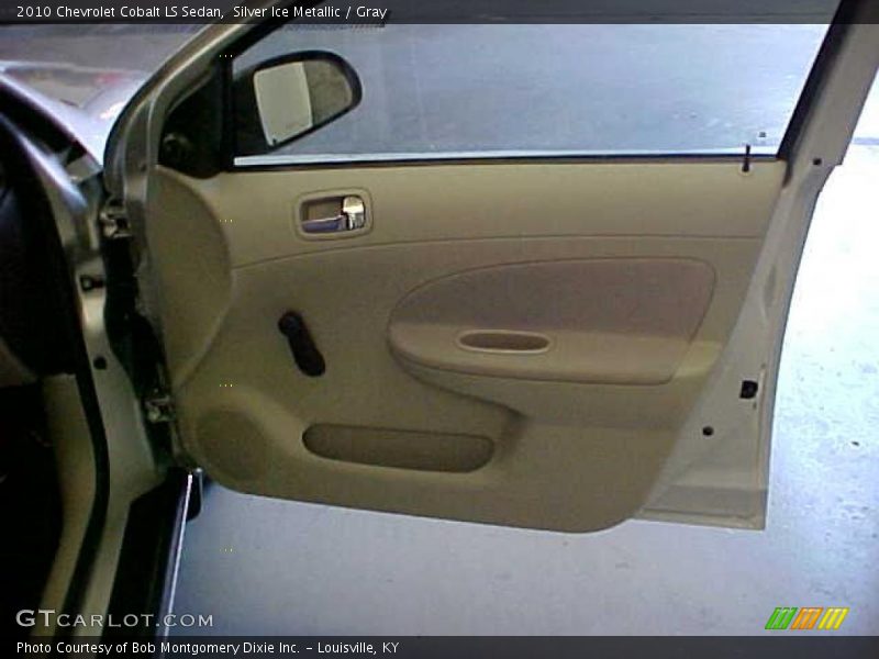 Silver Ice Metallic / Gray 2010 Chevrolet Cobalt LS Sedan
