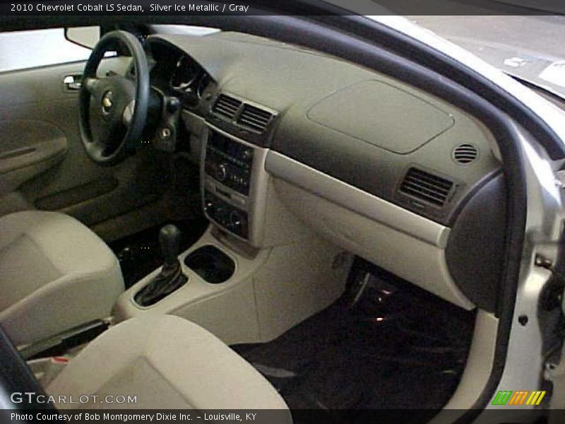 Silver Ice Metallic / Gray 2010 Chevrolet Cobalt LS Sedan