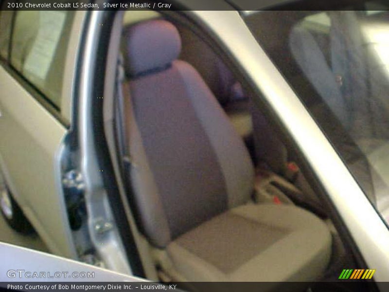 Silver Ice Metallic / Gray 2010 Chevrolet Cobalt LS Sedan