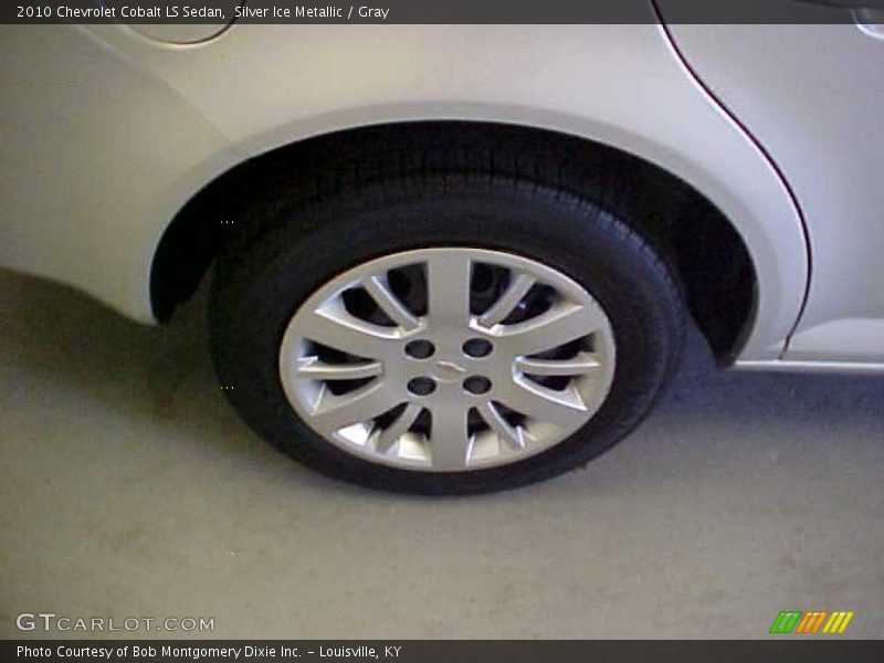 Silver Ice Metallic / Gray 2010 Chevrolet Cobalt LS Sedan