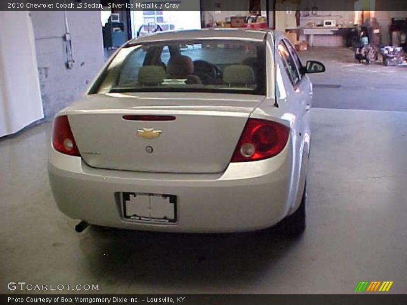 Silver Ice Metallic / Gray 2010 Chevrolet Cobalt LS Sedan