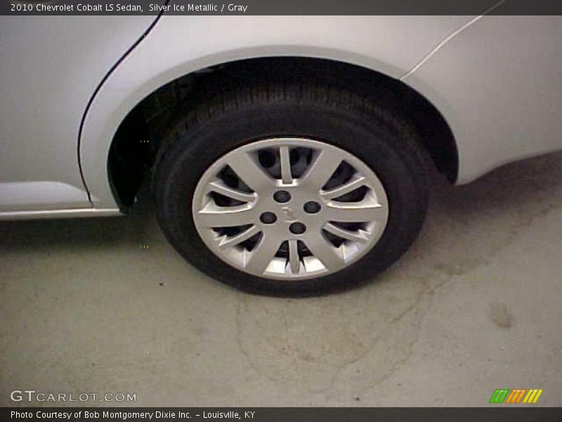 Silver Ice Metallic / Gray 2010 Chevrolet Cobalt LS Sedan