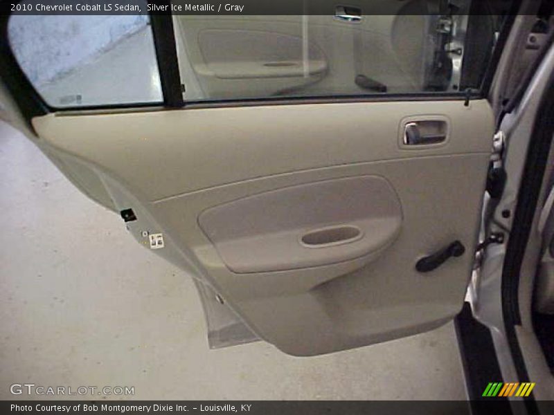 Silver Ice Metallic / Gray 2010 Chevrolet Cobalt LS Sedan