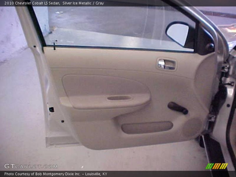 Silver Ice Metallic / Gray 2010 Chevrolet Cobalt LS Sedan