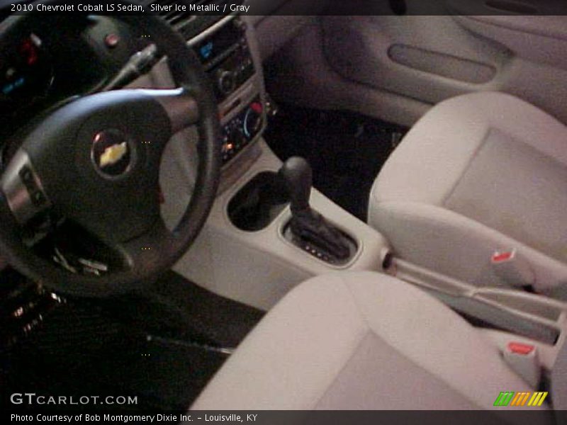 Silver Ice Metallic / Gray 2010 Chevrolet Cobalt LS Sedan