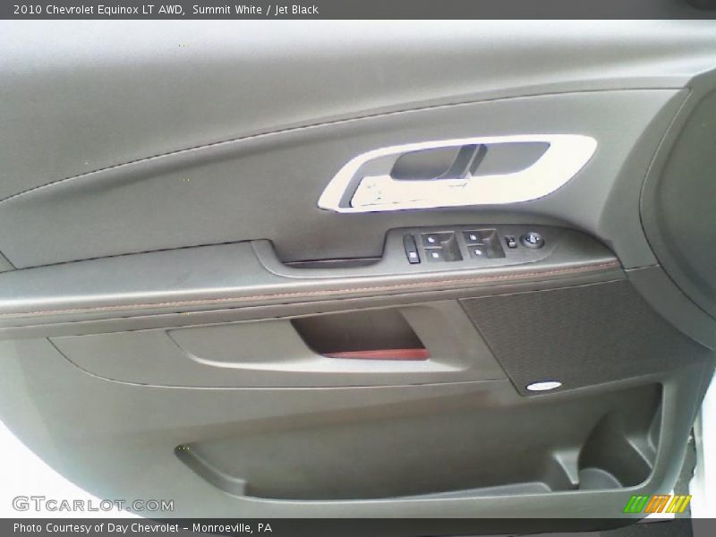 Summit White / Jet Black 2010 Chevrolet Equinox LT AWD
