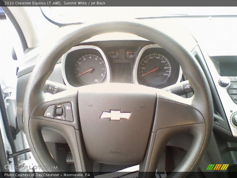 Summit White / Jet Black 2010 Chevrolet Equinox LT AWD