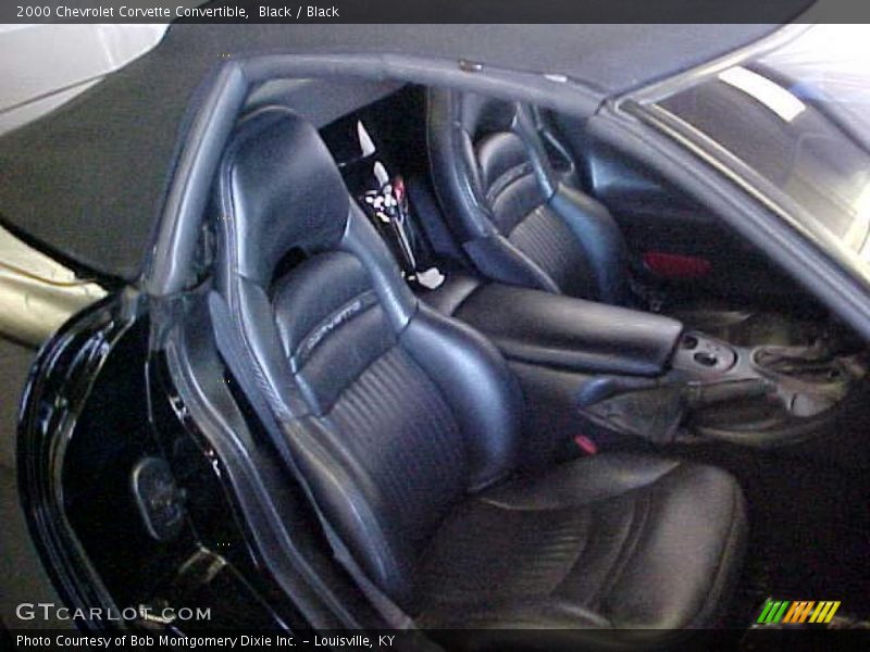 Black / Black 2000 Chevrolet Corvette Convertible