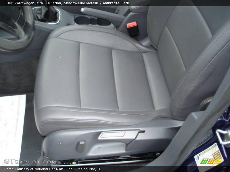 Shadow Blue Metallic / Anthracite Black 2006 Volkswagen Jetta TDI Sedan