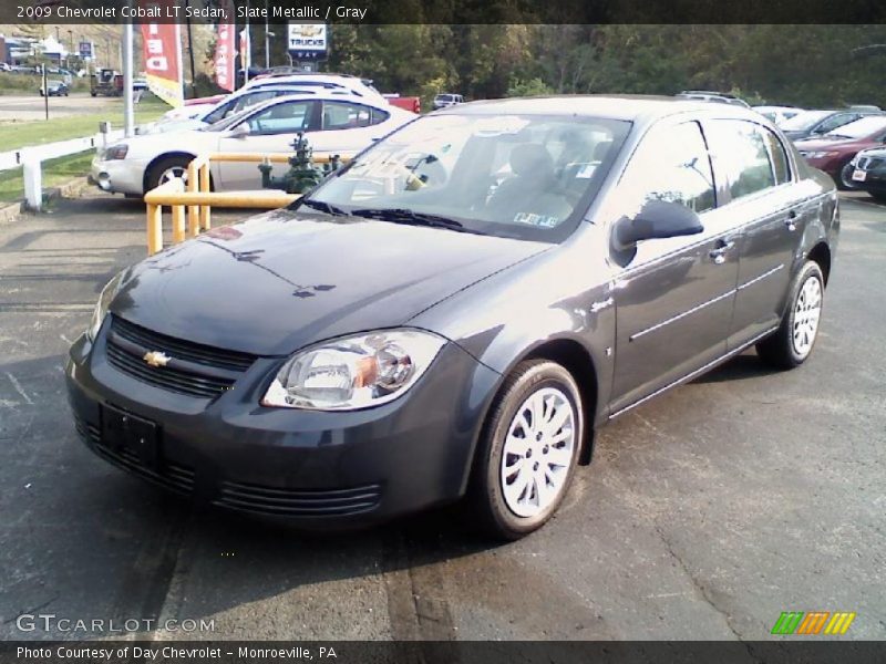Slate Metallic / Gray 2009 Chevrolet Cobalt LT Sedan