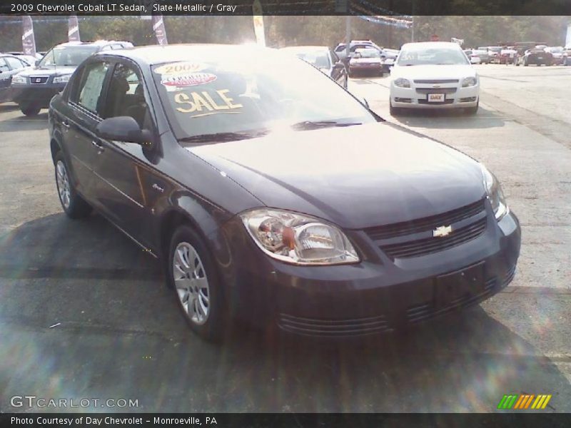 Slate Metallic / Gray 2009 Chevrolet Cobalt LT Sedan