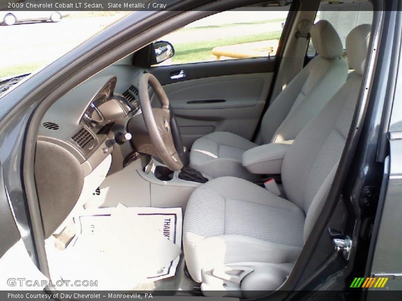 Slate Metallic / Gray 2009 Chevrolet Cobalt LT Sedan