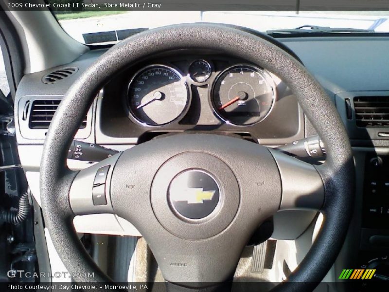 Slate Metallic / Gray 2009 Chevrolet Cobalt LT Sedan