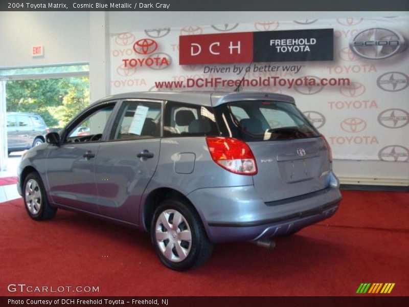 Cosmic Blue Metallic / Dark Gray 2004 Toyota Matrix