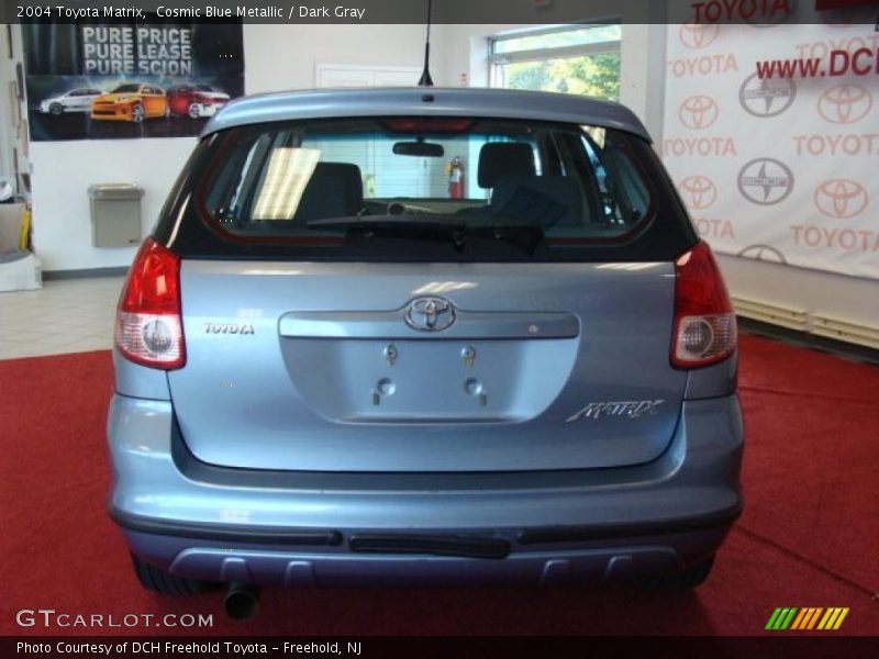 Cosmic Blue Metallic / Dark Gray 2004 Toyota Matrix