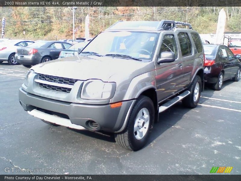 Granite Metallic / Gray 2003 Nissan Xterra XE V6 4x4