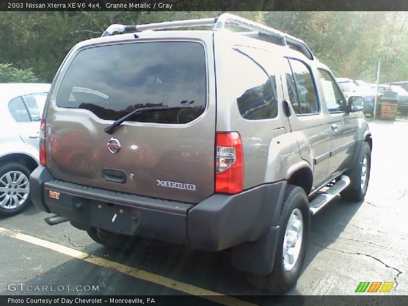 Granite Metallic / Gray 2003 Nissan Xterra XE V6 4x4