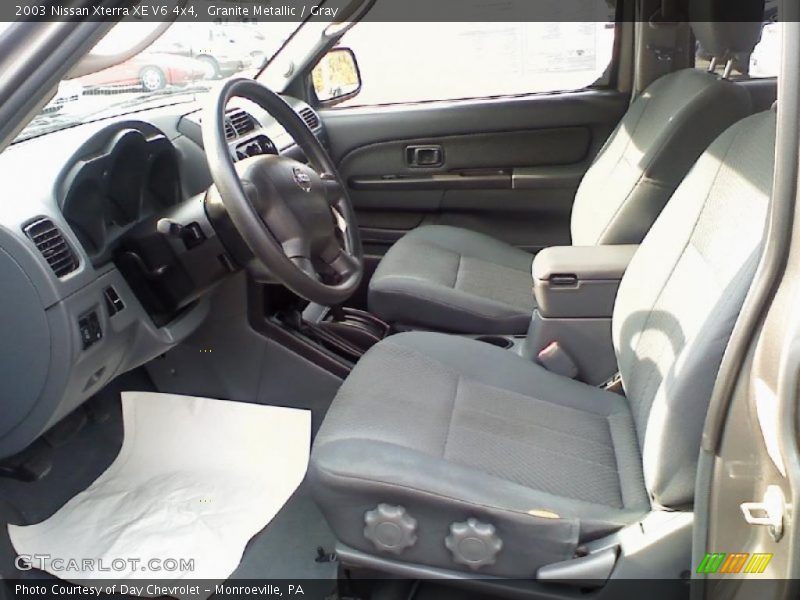 Granite Metallic / Gray 2003 Nissan Xterra XE V6 4x4