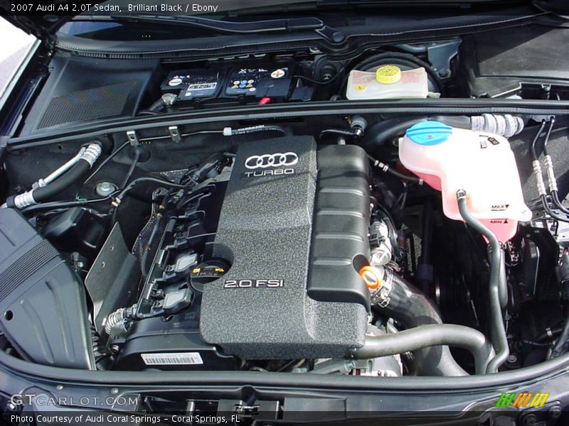 Brilliant Black / Ebony 2007 Audi A4 2.0T Sedan