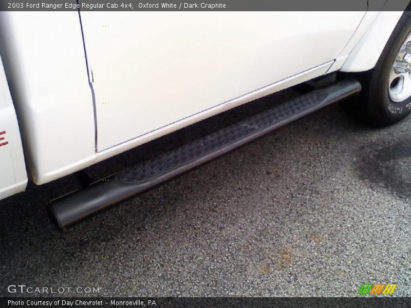 Oxford White / Dark Graphite 2003 Ford Ranger Edge Regular Cab 4x4