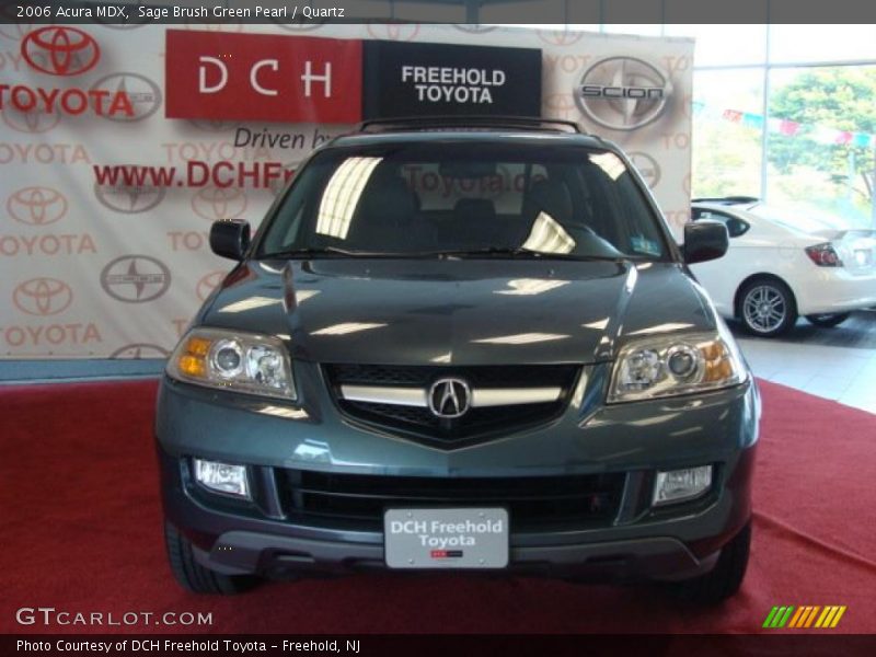 Sage Brush Green Pearl / Quartz 2006 Acura MDX