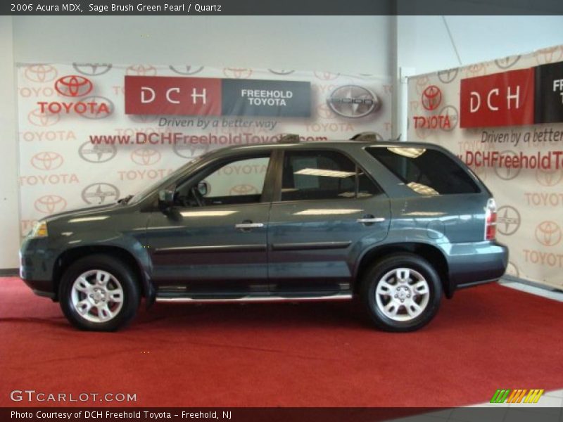 Sage Brush Green Pearl / Quartz 2006 Acura MDX