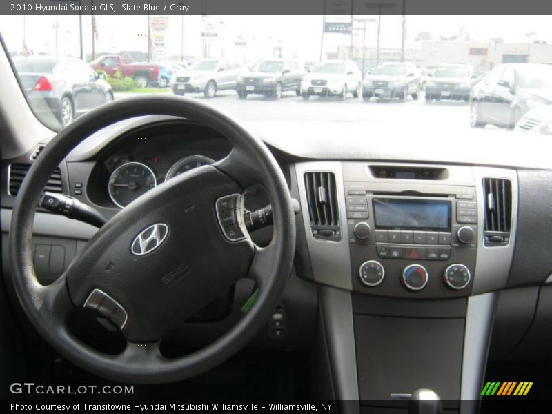 Slate Blue / Gray 2010 Hyundai Sonata GLS