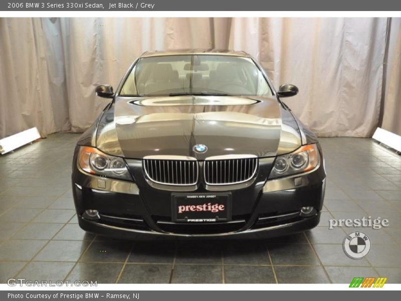 Jet Black / Grey 2006 BMW 3 Series 330xi Sedan