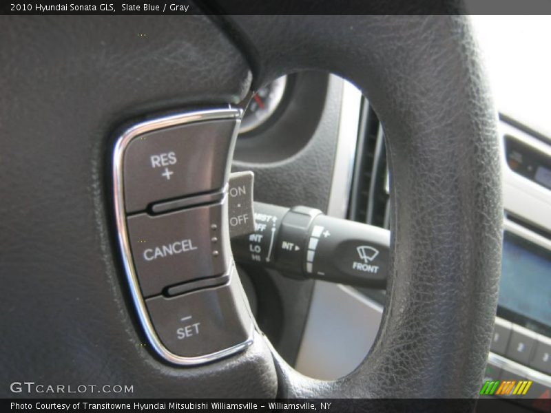 Slate Blue / Gray 2010 Hyundai Sonata GLS