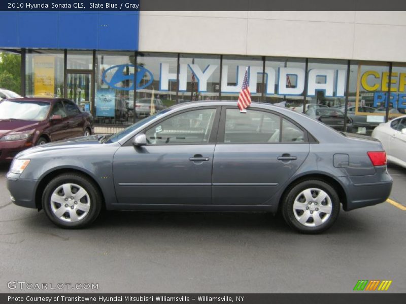 Slate Blue / Gray 2010 Hyundai Sonata GLS
