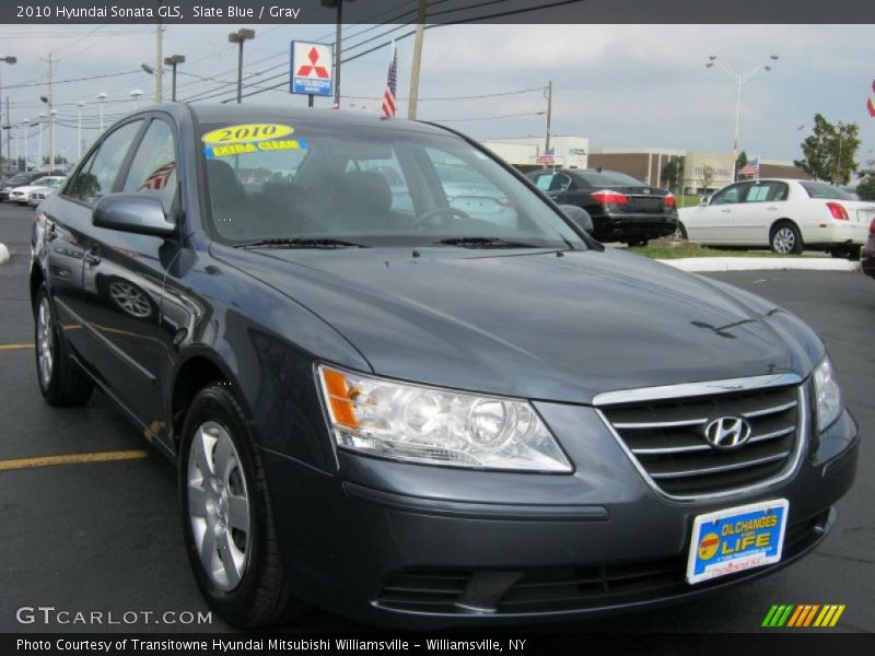Slate Blue / Gray 2010 Hyundai Sonata GLS