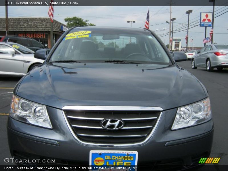 Slate Blue / Gray 2010 Hyundai Sonata GLS