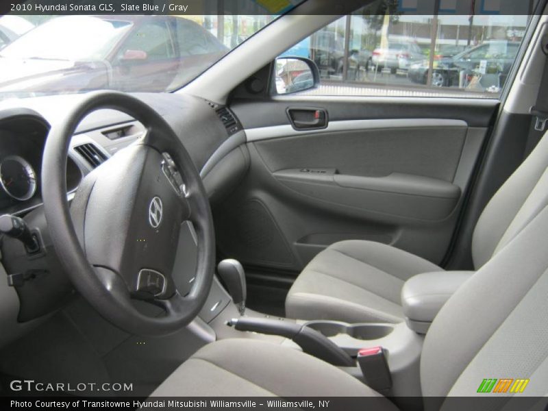 Slate Blue / Gray 2010 Hyundai Sonata GLS
