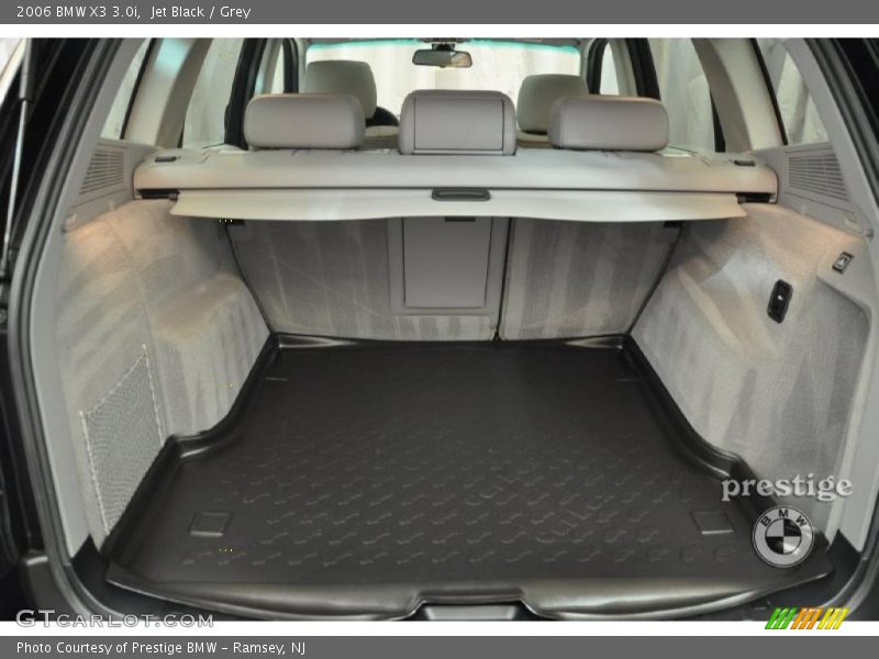 Jet Black / Grey 2006 BMW X3 3.0i