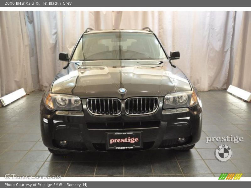 Jet Black / Grey 2006 BMW X3 3.0i