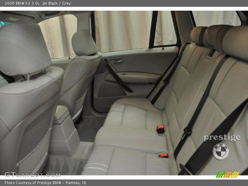 Jet Black / Grey 2006 BMW X3 3.0i