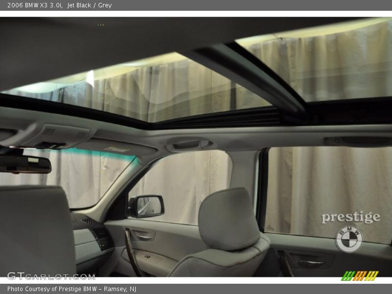 Jet Black / Grey 2006 BMW X3 3.0i