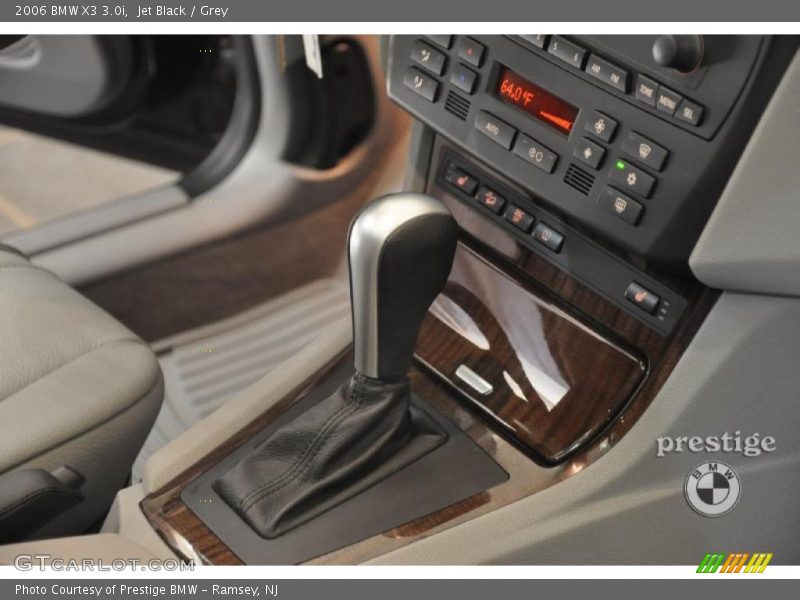Jet Black / Grey 2006 BMW X3 3.0i