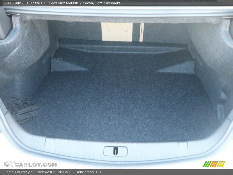 Gold Mist Metallic / Cocoa/Light Cashmere 2010 Buick LaCrosse CX