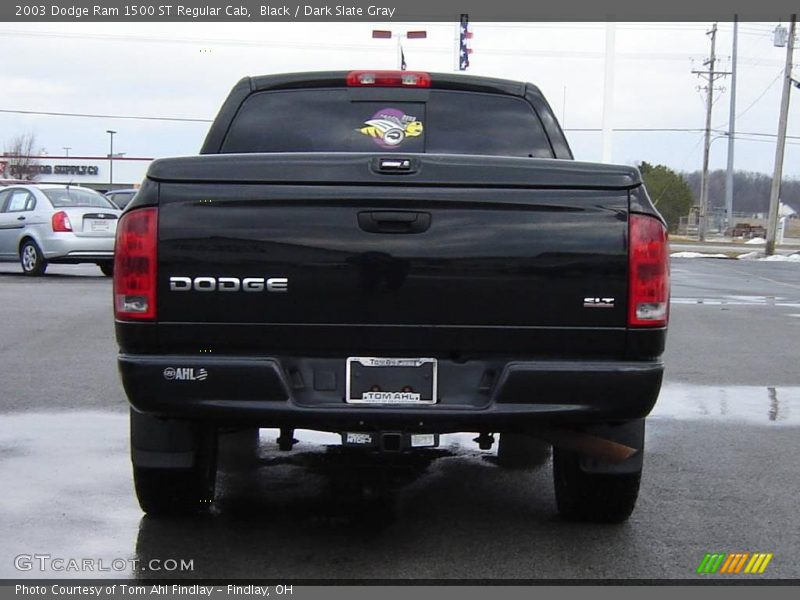 Black / Dark Slate Gray 2003 Dodge Ram 1500 ST Regular Cab