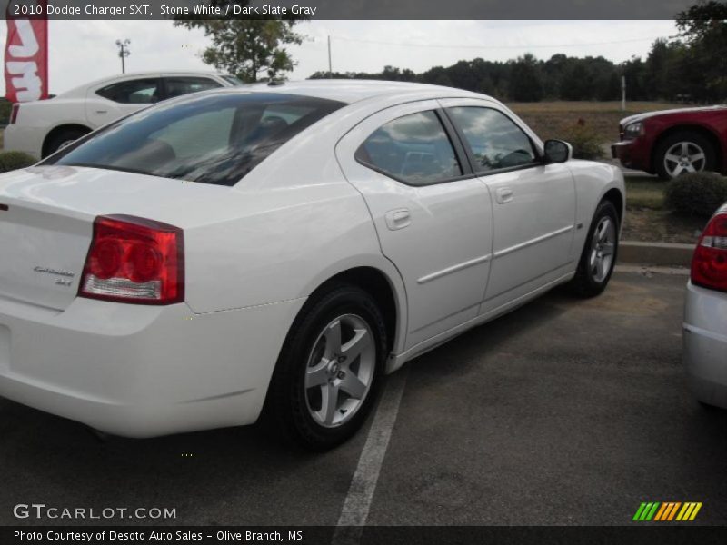 Stone White / Dark Slate Gray 2010 Dodge Charger SXT